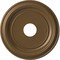 Ekena Millwork PVC Medallion (Canopies up to 9 1/2"), 16"OD x 3 1/2"ID x 1 3/8"P, Metallic Champagne Bronze CMP16TRCCB - alternate 1